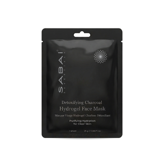 Detoxifying Charcoal Hydrogel Face Mask– Sabai Essentials
