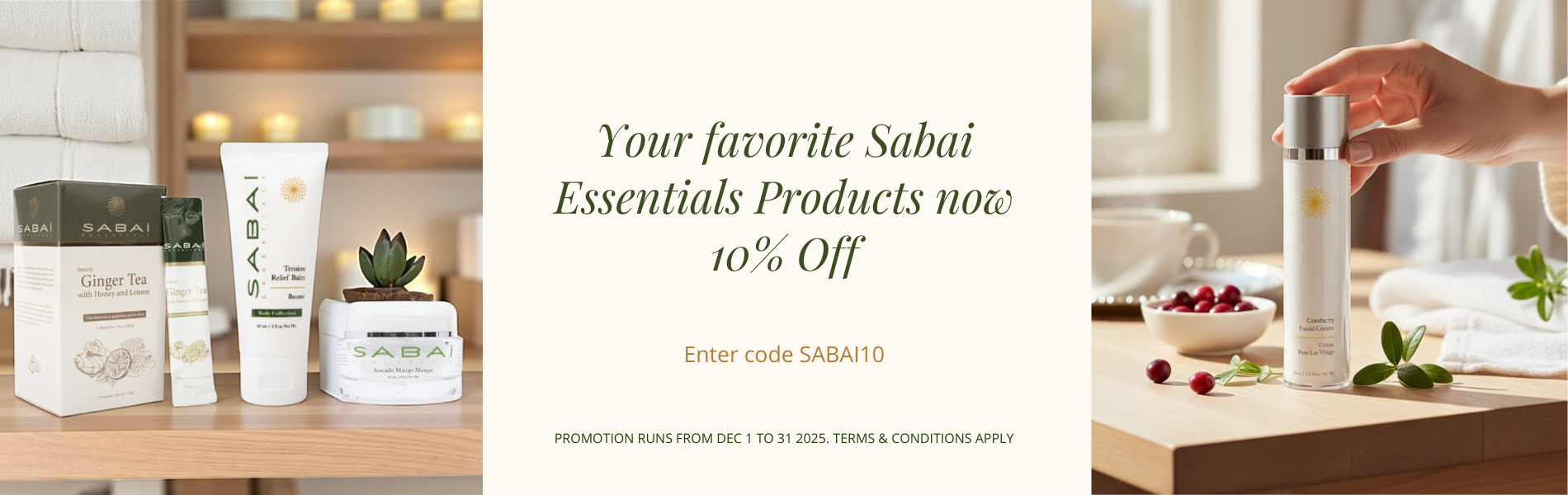 Sabai Essentials